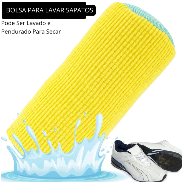 CleanBag - Lave Seus Sapatos Na Máquina De Lavar [ Economize Tempo ]