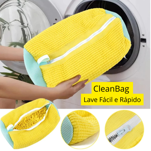 CleanBag - Lave Seus Sapatos Na Máquina De Lavar [ Economize Tempo ]